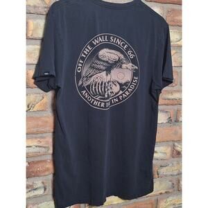 Vans Off The Wall Another Day in Paradise Graphic Tee Black Medium